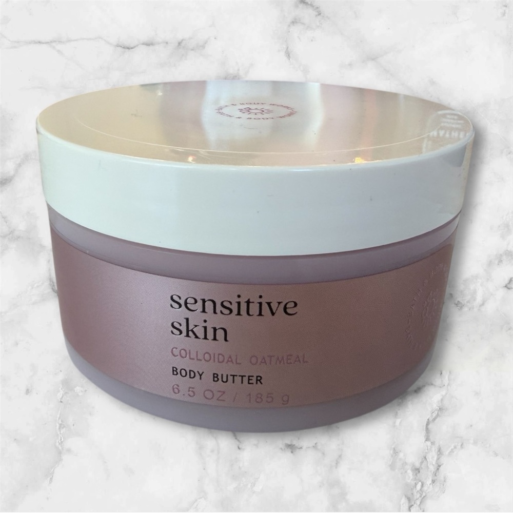 Bath & Body Works Sensitive Colloidal Oatmeal Whipped Body Butter 6.5 oz 185 g